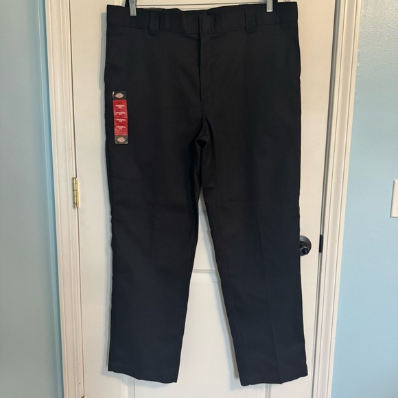 NWT Dickies Men's 874 Flex Original Fit Black Pants - Picture 5 of 10